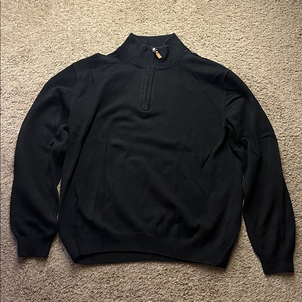 Men’s Roundtree & Yorke Quarter-Zip Sweater